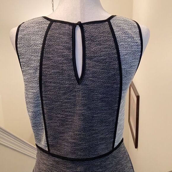 41 HAWTHORN Gray/Black Sleeveless Knit Dress S EUC - Picture 6 of 8